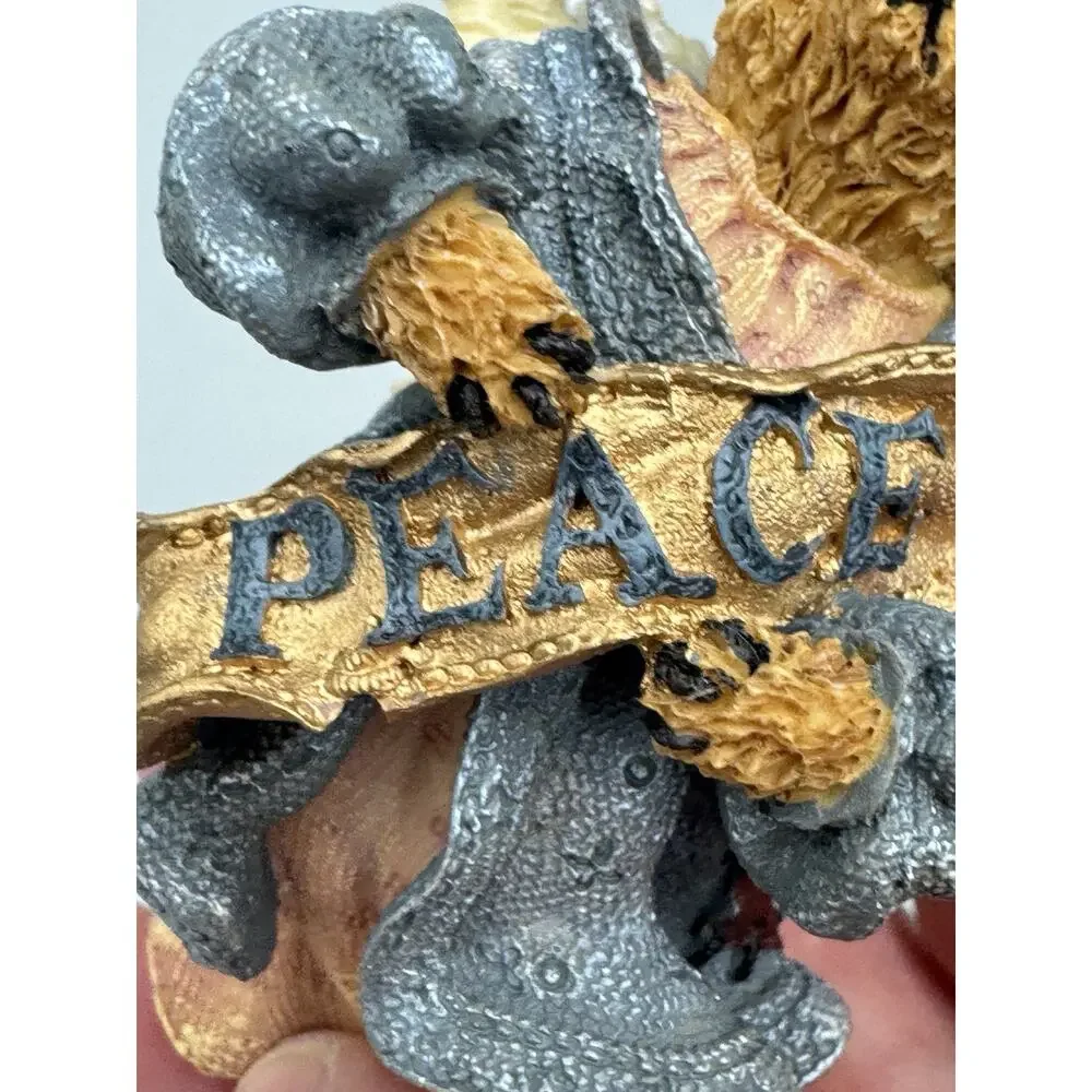 1995 Boyds Bears Celestina Peace Angel Bear Christmas Ornament